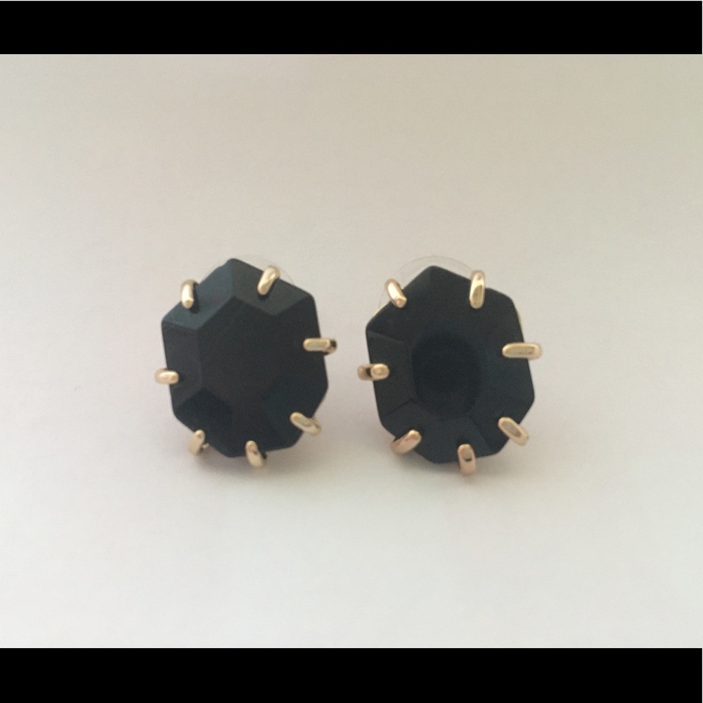 Kendra Scott Black Earrings NWOT